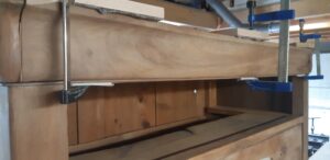 Drawer molding restored
